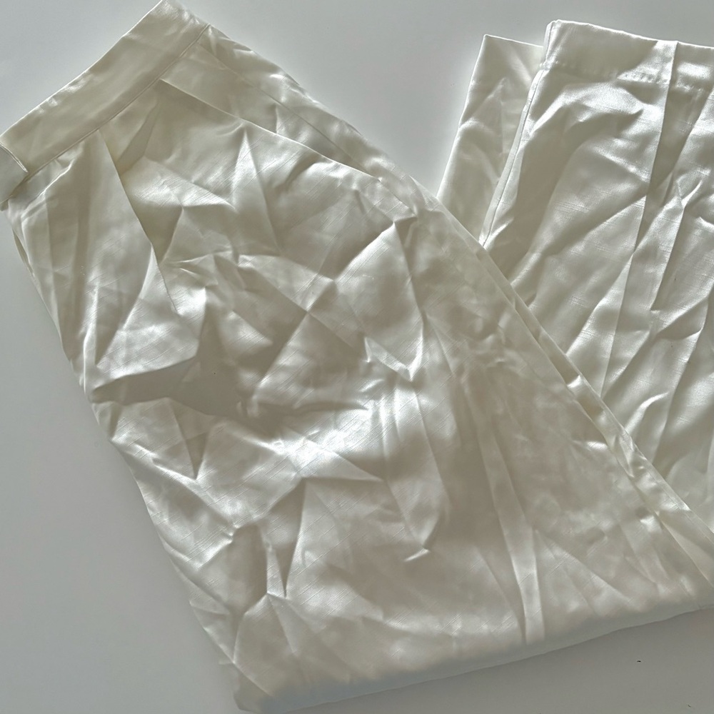 Satin pants